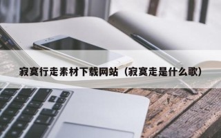 五家渠寂寞行走素材下载网站（寂寞走是什么歌）